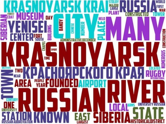 Discover Krasnoyarsk Wordart Crafting: Hand-Drawn Colorful Wordclouds for Creative Expression