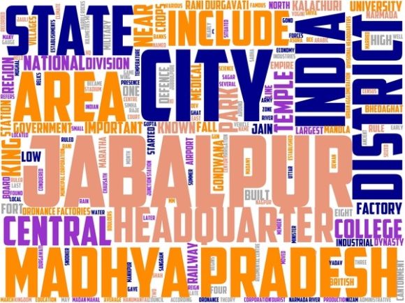 Jabalpur Wordart Tie Dye: Where Hand-Drawn Typography Meets Vibrant Textile Heritage