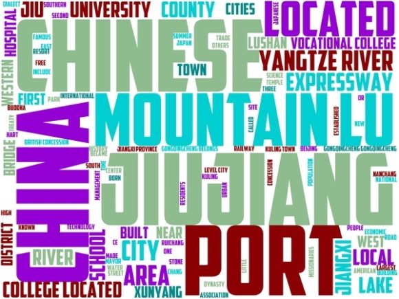 Jiujiang Wordart Tshirt: Hand-Drawn Word Clouds for Real Creativity