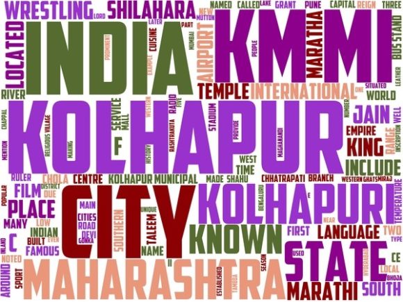 Kolhapur Wordart Sublimation: Hand-Drawn Word Clouds