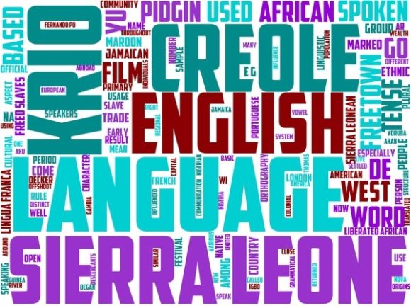 Krio Wordart Wallpaper