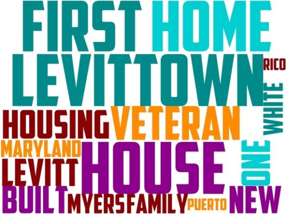 Levittown Wordart Sticker: A Vibrant, Hand-Drawn Word Cloud for Creative Expression & Everyday Inspiration